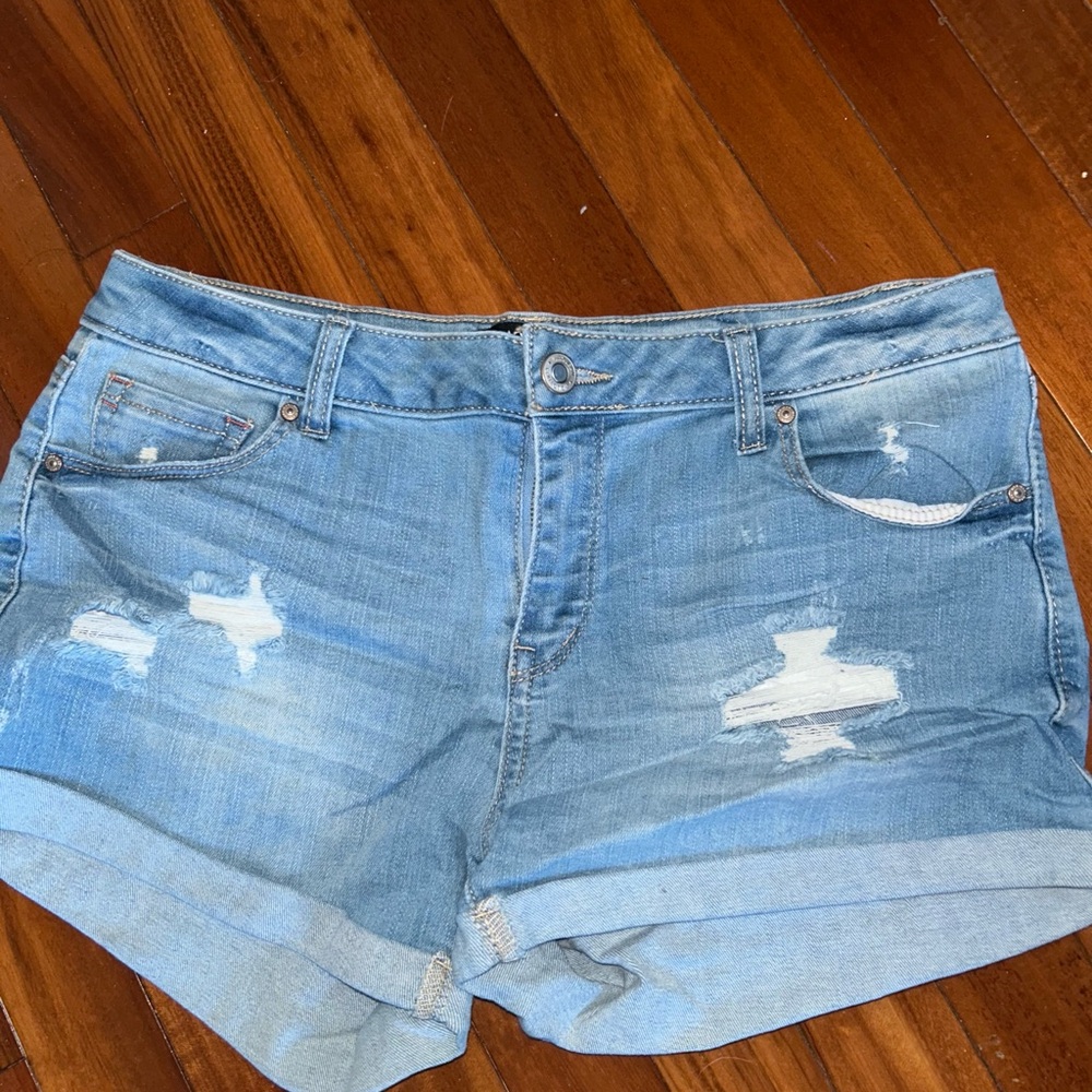 Junior Roxy women Denim Shorts - Blue - Picture 5 of 8